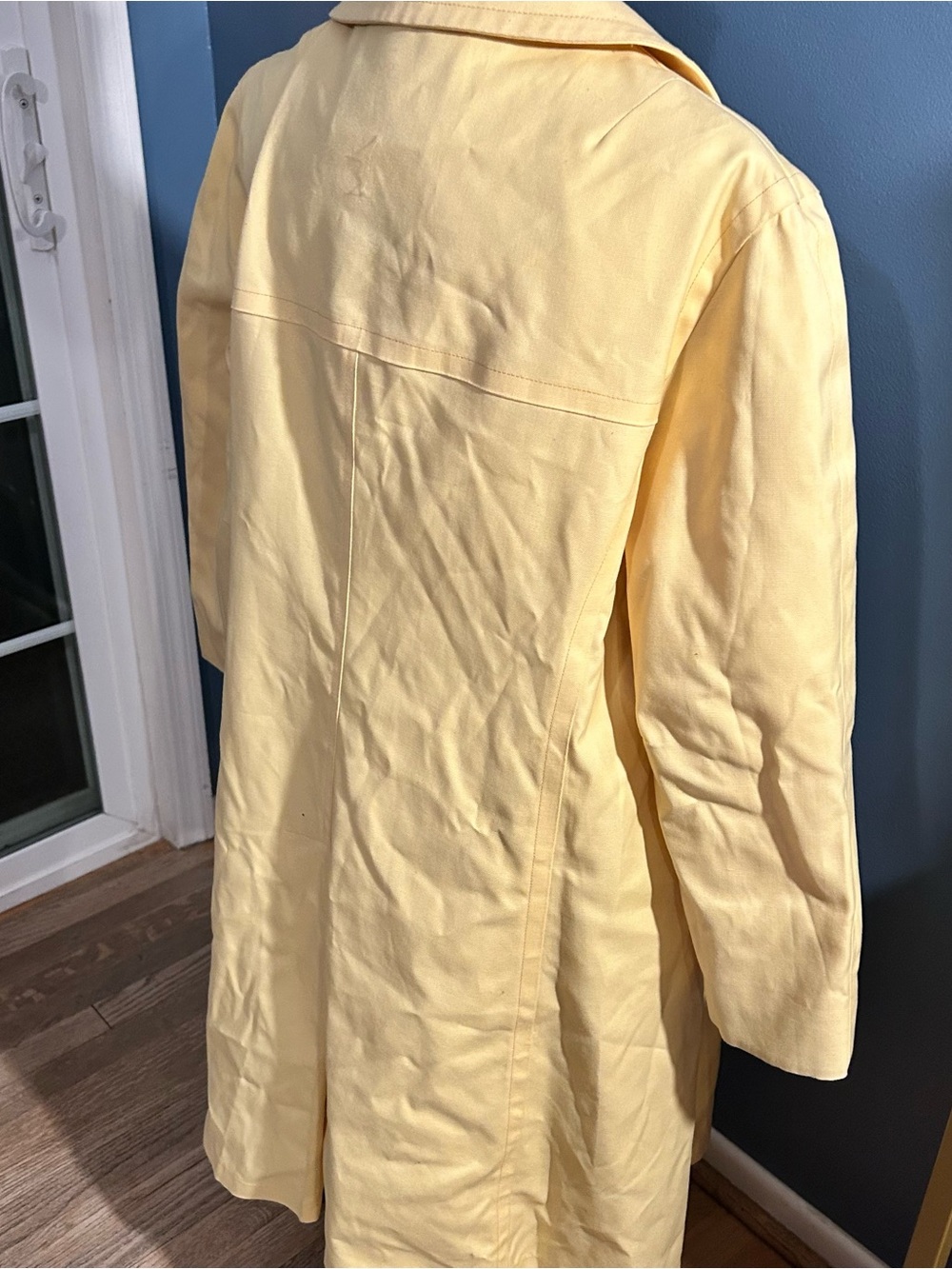 London Fog full length lined rain coat